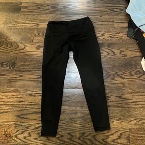 capri black leggings